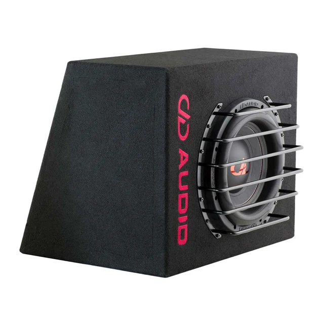 GZ / DD Audio 24V basspakke 10" sub i kasse, forsterker, kabelsett 