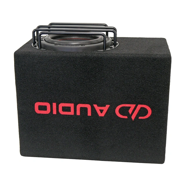GZ / DD Audio 24V basspakke 6.5" sub i kasse, forsterker, kabelsett 