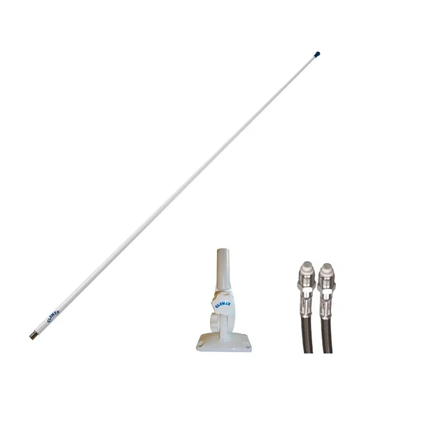 Glomex antennepakke For båt/utendørs m/fot, antenne, kabel 