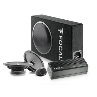Focal Basspakke 6,5" komposett, forsterker, 8" subwoofer