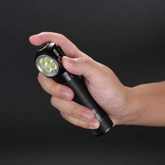 Nitecore HC35 LED hodelykt Kraftig, 2700 Lumen, LED, avtagbar lykt 