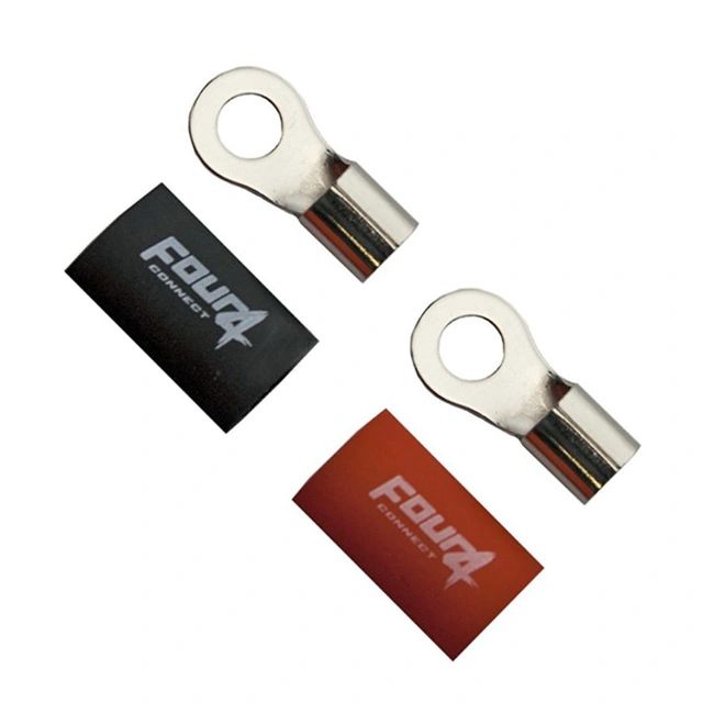 4Connect ringkabelsko - 1 par For 20mm2 kabel, M8 