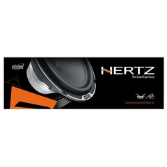 Hertz banner 3x1 meter