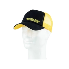 Ground Zero Cap med GZ-logo Sort og gul, gul skrift