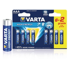 Varta LR03 / AAA batterier 8pk