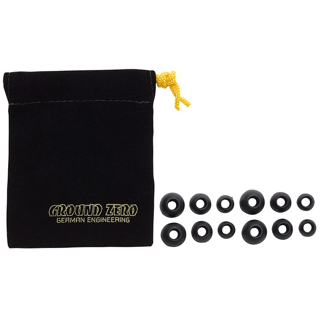 Ground Zero GZHP 10-IE I øret, kraftfull bass 