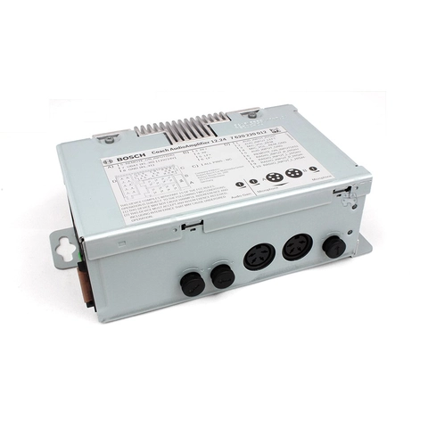 Bosch Coach Mikrofonforsterker 12V / 24V, inntil to mikrofoner