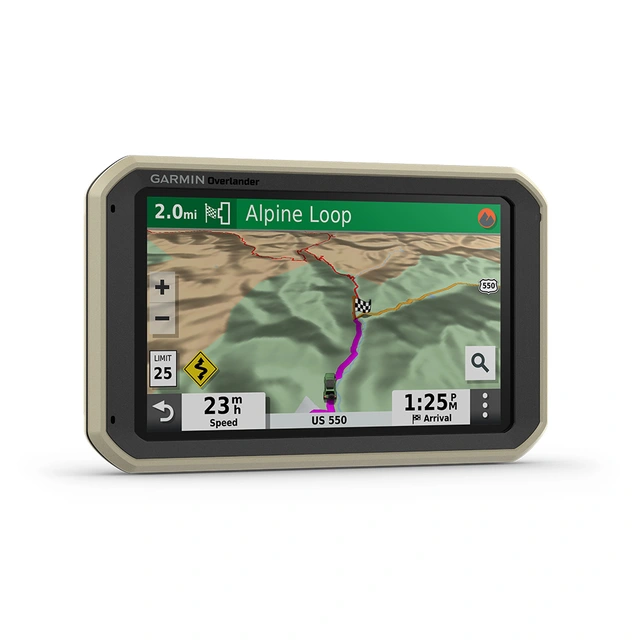 Garmin Overlander™ 7", tilpasset offroad, WIFI, BT ++ 