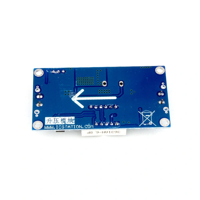 Justerbar step-up DC-DC inverter 4.5V-32V -> 5V-52V 