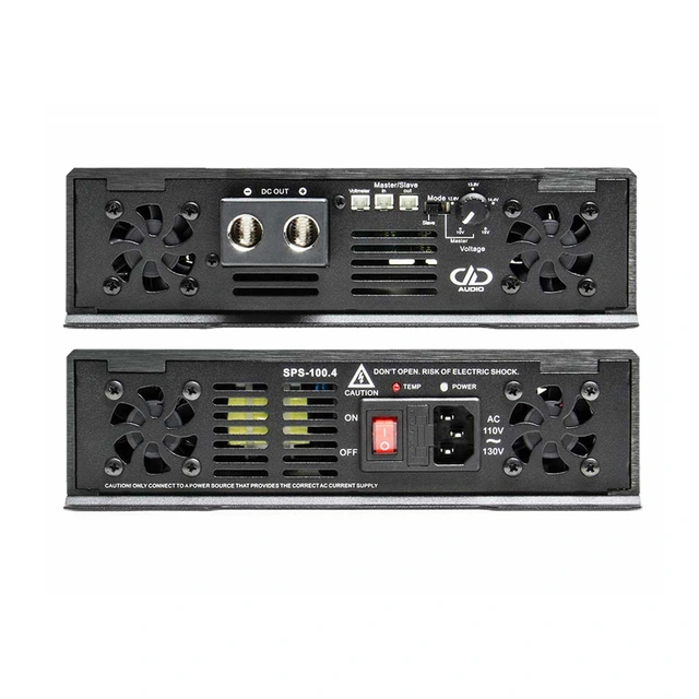 DD Audio SPS 100.4 strømforsyning 230V -> 12V, 100A 