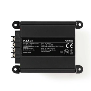 Nedis strømomformer 10A 24V -> 12V DC-DC
