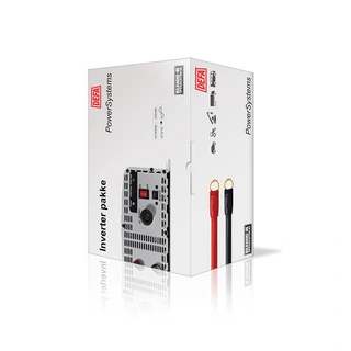 DEFA PowerSystems Inverterpakke 1000W 24V -> 230V, ren sinus