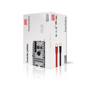 DEFA PowerSystems Inverterpakke 2000W 12V -> 230V, ren sinus
