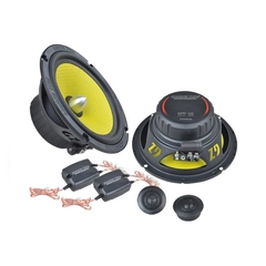 Ground Zero GZTC 165.2X høyttalersett 6.5", 100W RMS, Titanium-serie