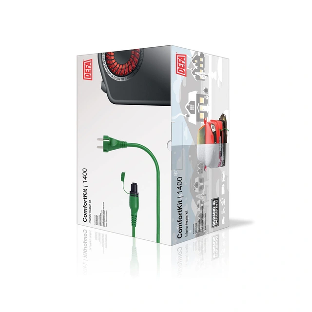 DEFA Comfortkit II 1400 Kupèvifte, kabler 