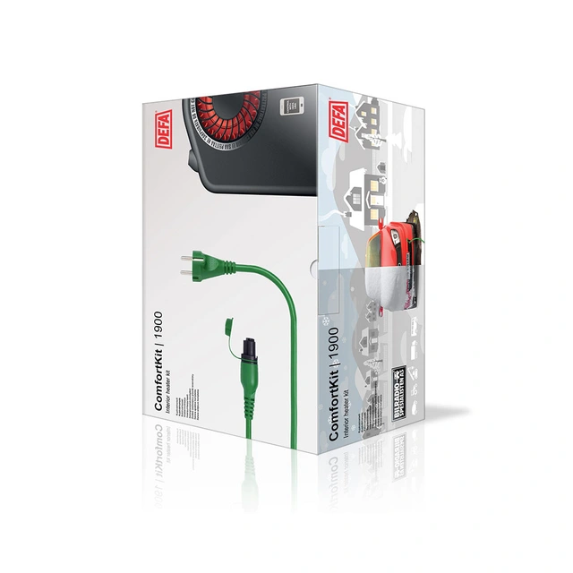 DEFA Comfortkit II 1900 Kupèvifte, kabler 