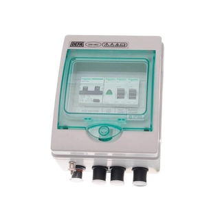 DEFA Powersystems El-sentral 3 utganger. 230V, 16A, DEFA PlugIn