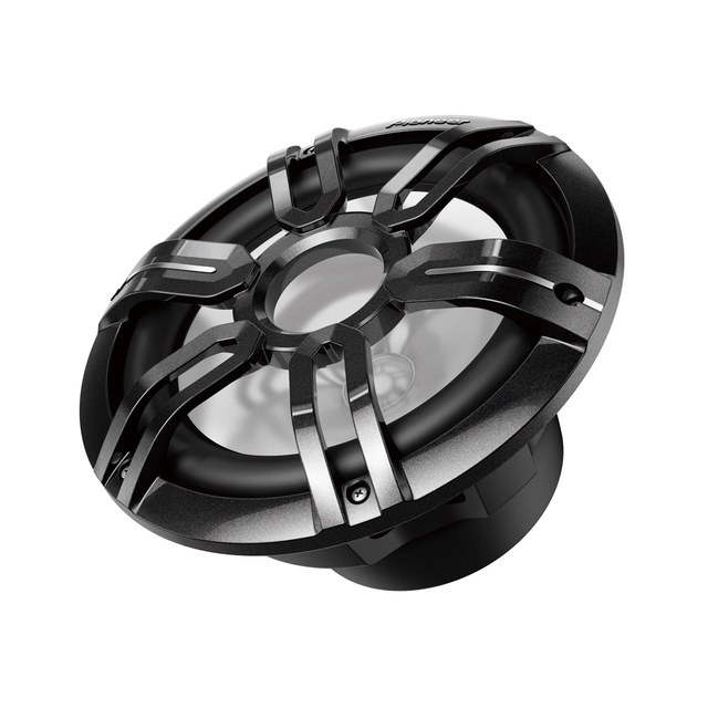 Pioneer TS-ME100WS subwoofer Marine, 10", 300W RMS, sorte og hvite 