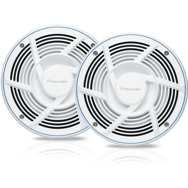Pioneer TS-MR2040 høyttalerpar 8", marine, hvit, 40W RMS 