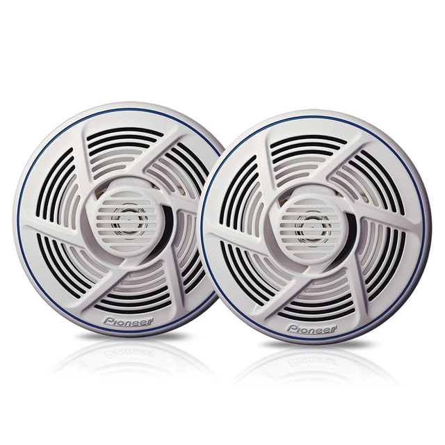 Pioneer TS-MR1640 høyttalerpar 6.5", marine, hvit, 30W RMS 
