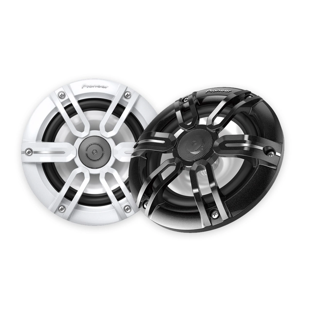 Pioneer TS-ME650FS høyttalerpar 6.5", marine, sorte og hvite griller,75W 