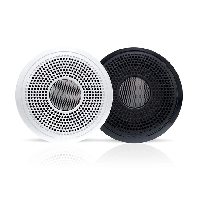 Fusion XS-F40CWB høyttalerpar 4", vanntett, sort og hvit, 120W maks 
