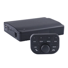 Tiny Audio C10 DAB+ adapter Universalt, med BT og fjernkontroll.