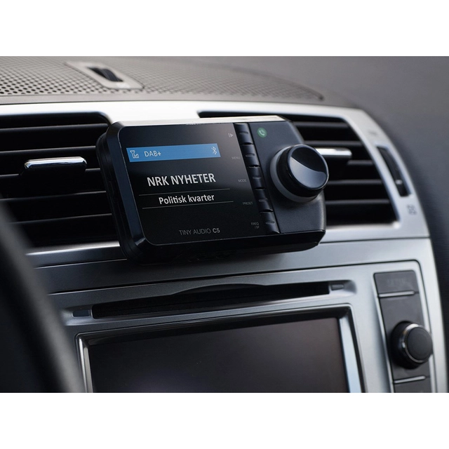 Tiny Audio C5 DAB+ adapter Universalt, med BT 