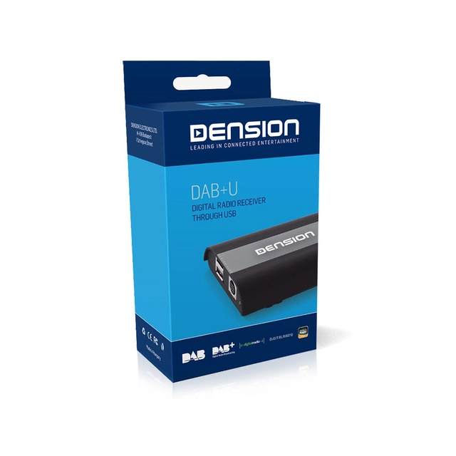 Dension DBU3GEN DAB+ adapter Universalt, for USB-kontakt 