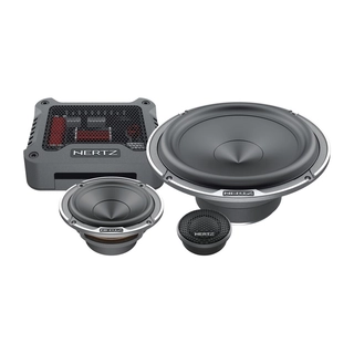 Hertz Mille MPK 163.3 PRO høyttalersett 16,5cm/10cm, 150W RMS , Prima-serie