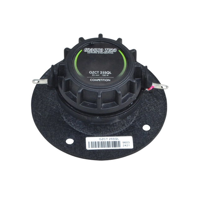 Ground Zero GZCC 165.2SQL høyttalersett 6.5", 160W RMS, Competition-serie 