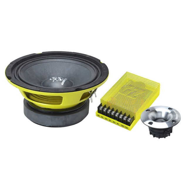 Ground Zero GZCC 165.2SQL høyttalersett 6.5", 160W RMS, Competition-serie 