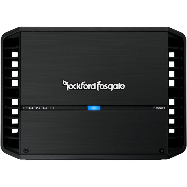 Rockford Fosgate P400X4 4-kanals 4x100W i 2 Ohm, Punch-serie 