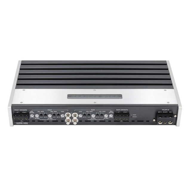 Ground Zero GZPA 4SQ 4-kanals forsterker EISA vinner, High End, Burr Brown,4x350W 