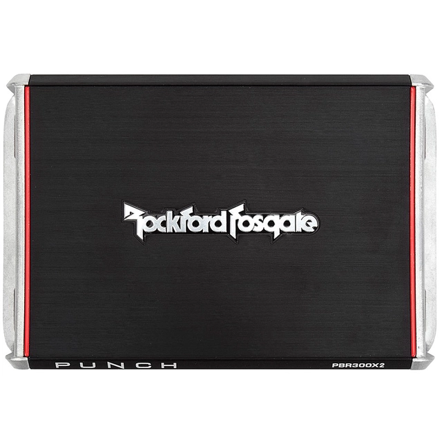 Rockford Fosgate PBR300X2 2-kanals 2x150W RMS, 2 Ohm 