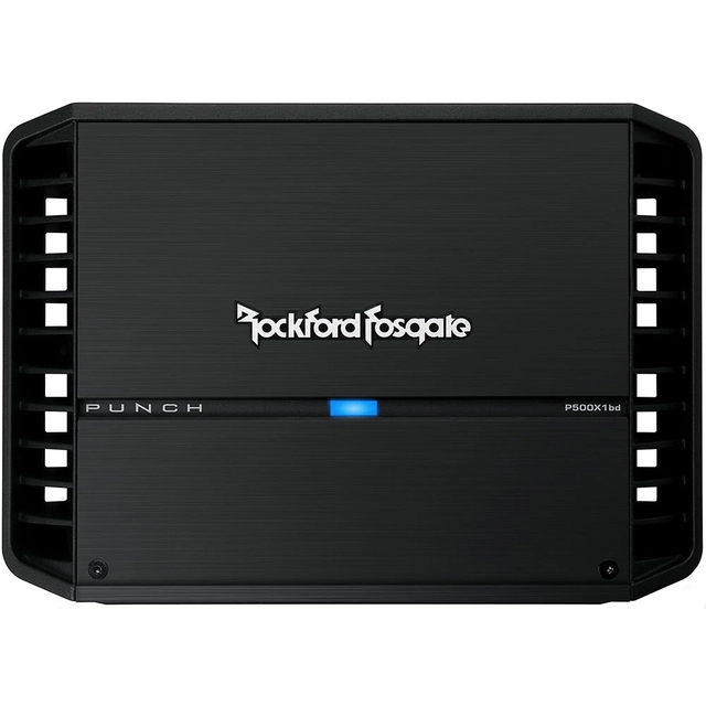 Rockford Fosgate P500X1bd monoforst. 500W RMS. Klasse D. 1 Ohm 