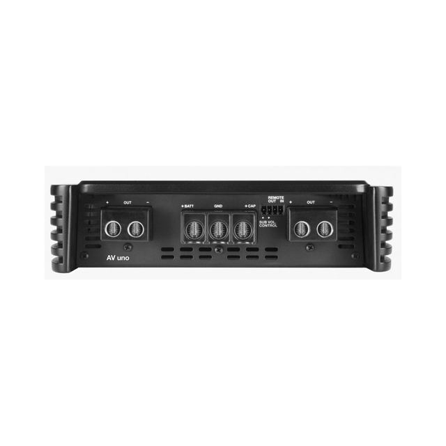 Audison Voce AV uno monoforsterker 1700W RMS. 1 Ohm. Hi-Res Audio 