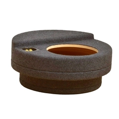 Singel basskasse for 10" element Passer 18" reservehjul