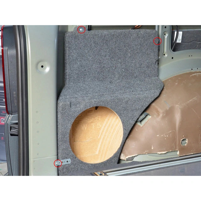 VW.16 Fit-Box basskasse VW T5 Multivan, Caravelle 2009-2015 