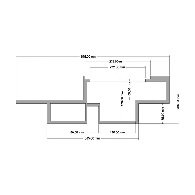 BMW.01 Fit-Box basskasse BMW 3-serie (E46) Touring 1998 - 2005 