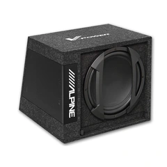 Alpine SWD-355 aktiv subwoofer 12" subwoofer, 150W RMS, bassremote