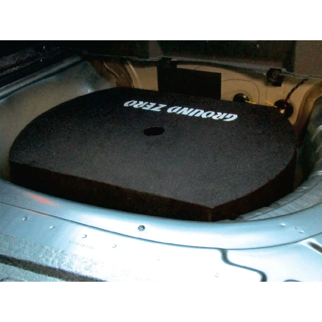 Ground Zero GZCS 10SUB basskasse 10" i kasse, 150W RMS, 2x2 Ohm 