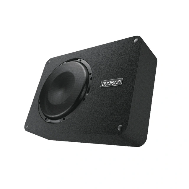 Audison APBX 10 DS Prima basskasse 10" i kasse,250W RMS, 4 Ohm,lukket kasse 