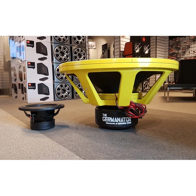 Ground Zero The Germanator 33" subwoofer 15000W RMS, 2x1 Ohm, KLIPPEL 