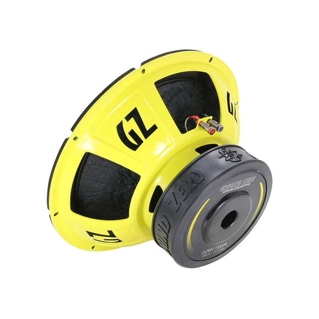 Ground Zero GZRW 15XSPL 15" subwoofer 1200W RMS/1800W SPL, 2x2 Ohm, KLIPPEL 