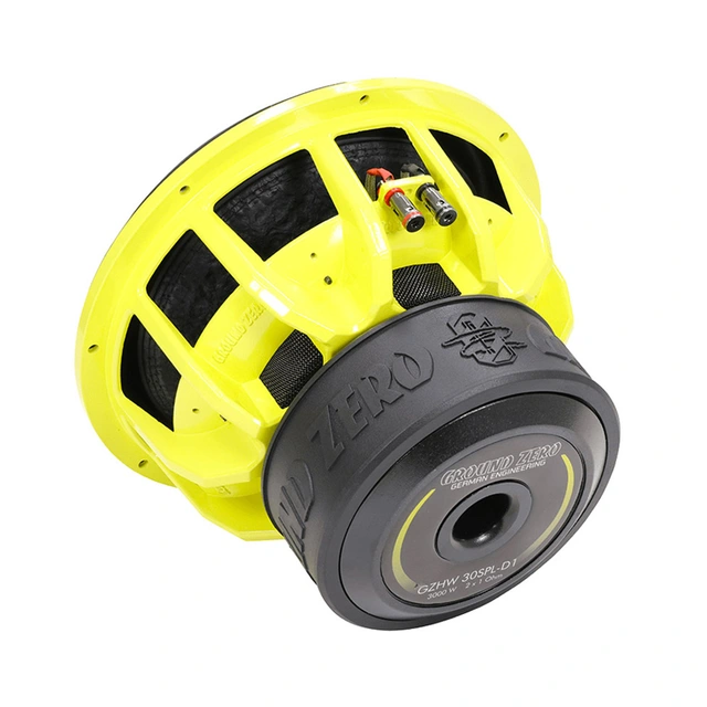 Ground Zero GZHW 30XSPL-D1 12" subwoofer 3000W SPL, 2x1 Ohm, KLIPPEL 