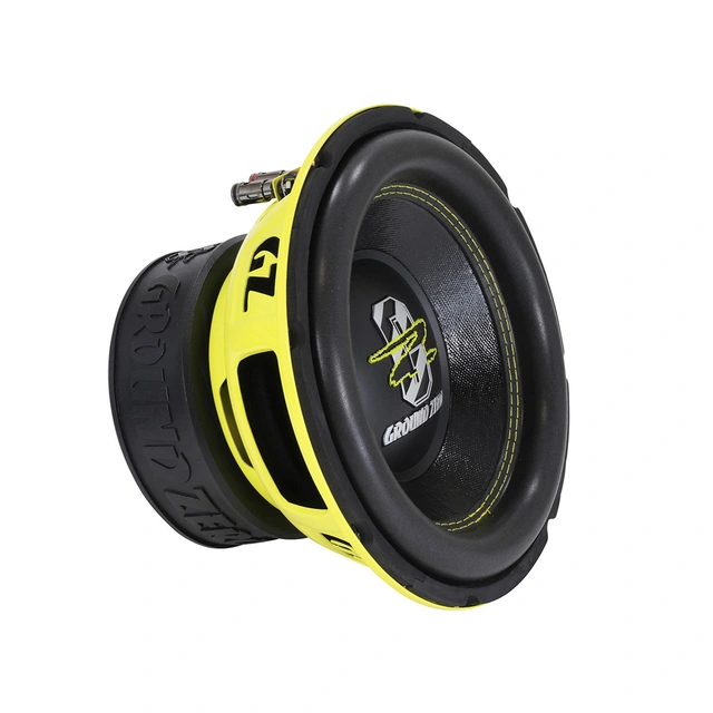 Ground Zero GZRW 10XSPL 10" subwoofer 800W RMS/1200W SPL, 2x2 Ohm, KLIPPEL 