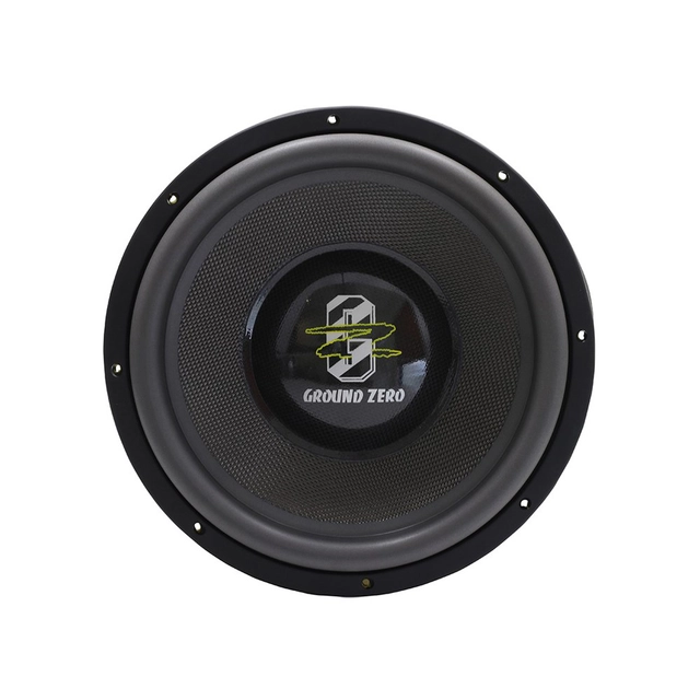 Ground Zero GZPW 15NEO-SPL 15" subwoofer 20.000W SPL, 2x1 Ohm, karbon, neodymium 