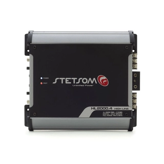 Stetsom HL2000.4-2 4-kanals forsterker 4x500W RMS, 2 Ohm, SPL