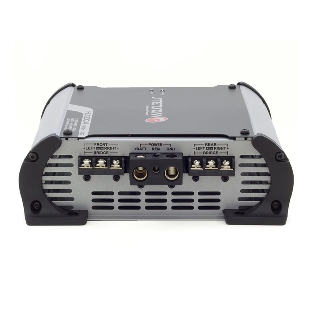 Stetsom HL1200.4-1 4-kanals forsterker 4x350W RMS, 1 Ohm, SPL 